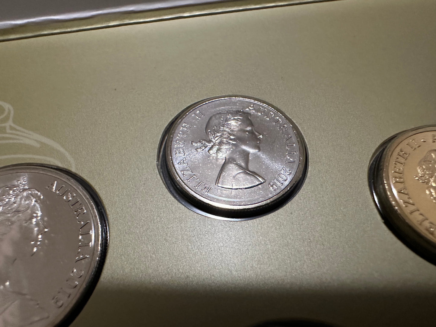 2019 Royal Australian Mint Effigies Over Time 6 coin set