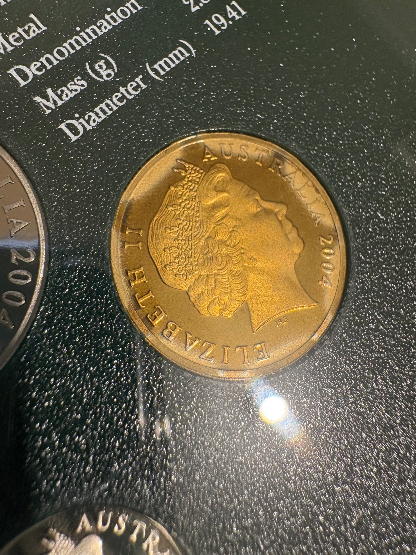 2004 Royal Australian Mint 6 coin Proof Set