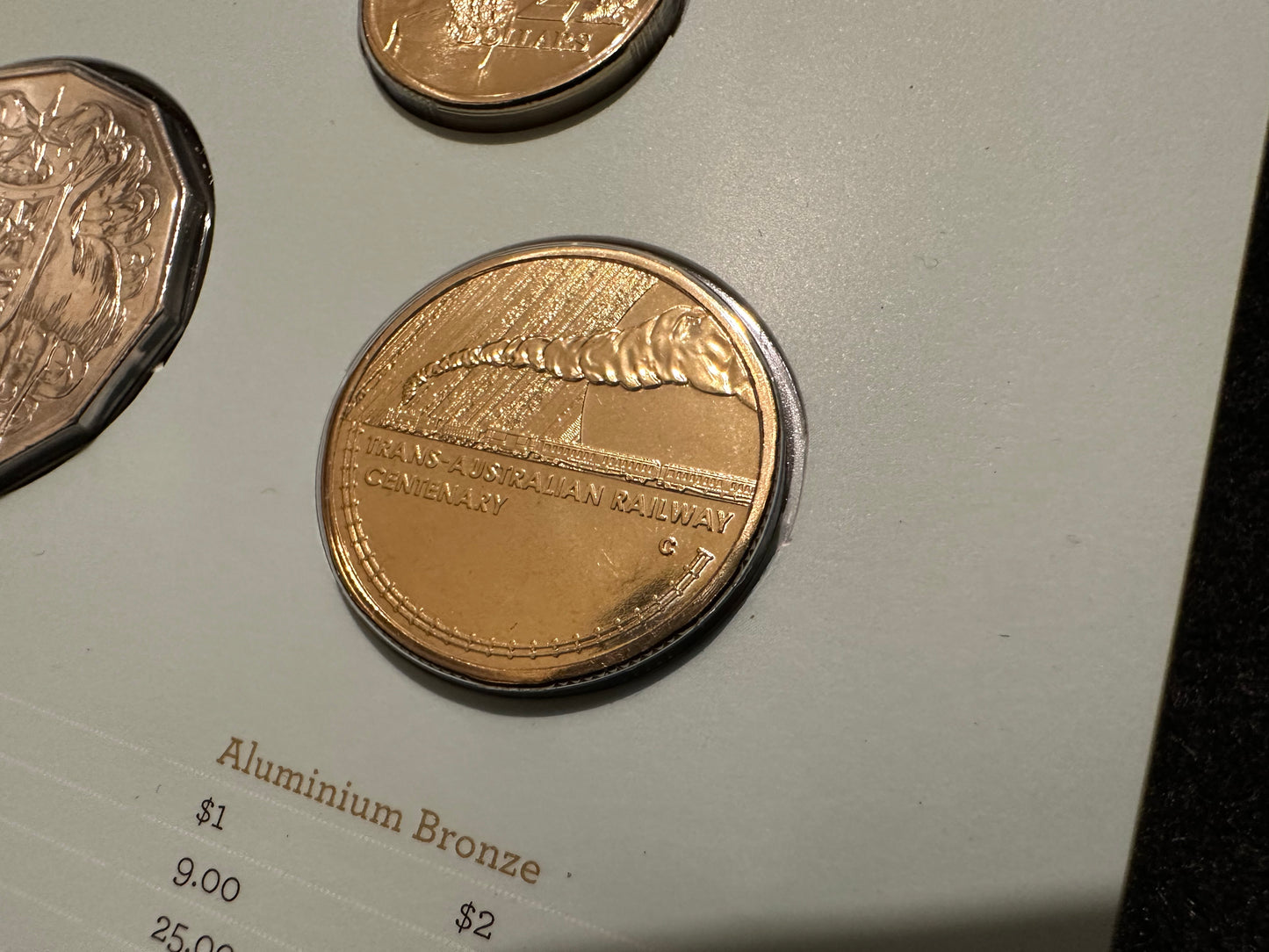 2017 Royal Australian Mint LEGENDS Centenary of the Trans Australian Railway Uncirculated Six Coin Year Set