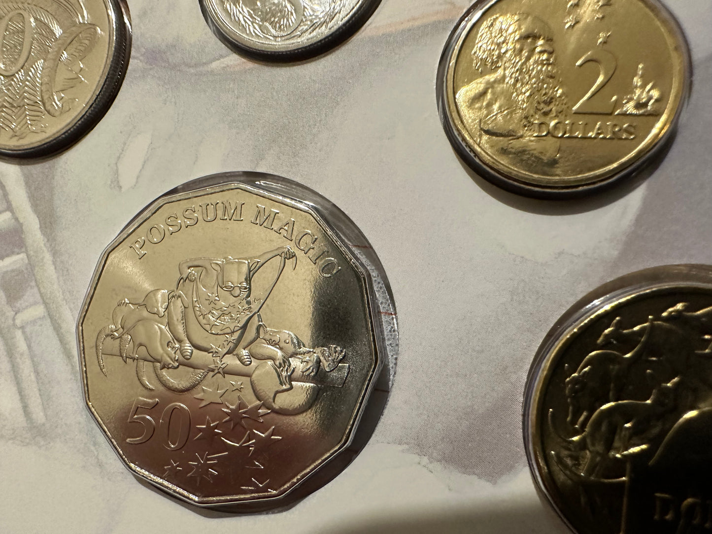 2020 Royal Australian Mint Possum Magic Uncirculated Six Coin Year