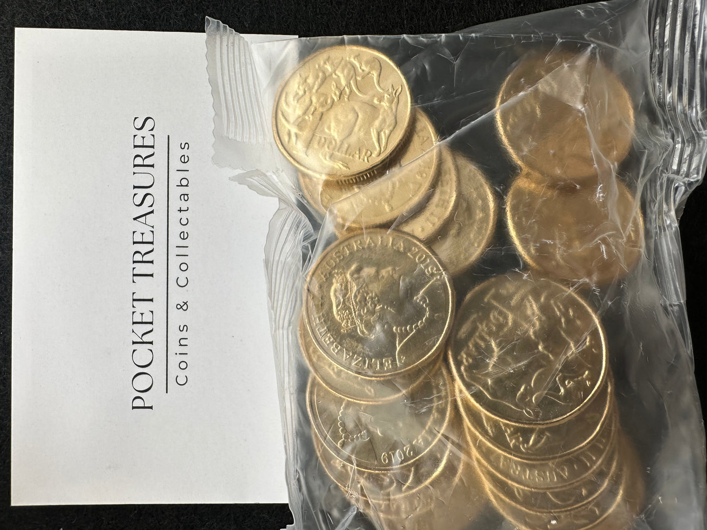 2019 $1 One Dollar Coin Jody Clark (JC) UNCIRCULATED - RARE LOW MINTAGE BRILLIANT LUSTRE