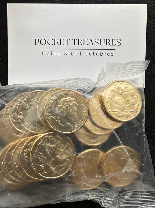 2019 $1 One Dollar Jody Clark (JC) Mint Bag -  RARE LOW MINTAGE BRILLIANT LUSTRE