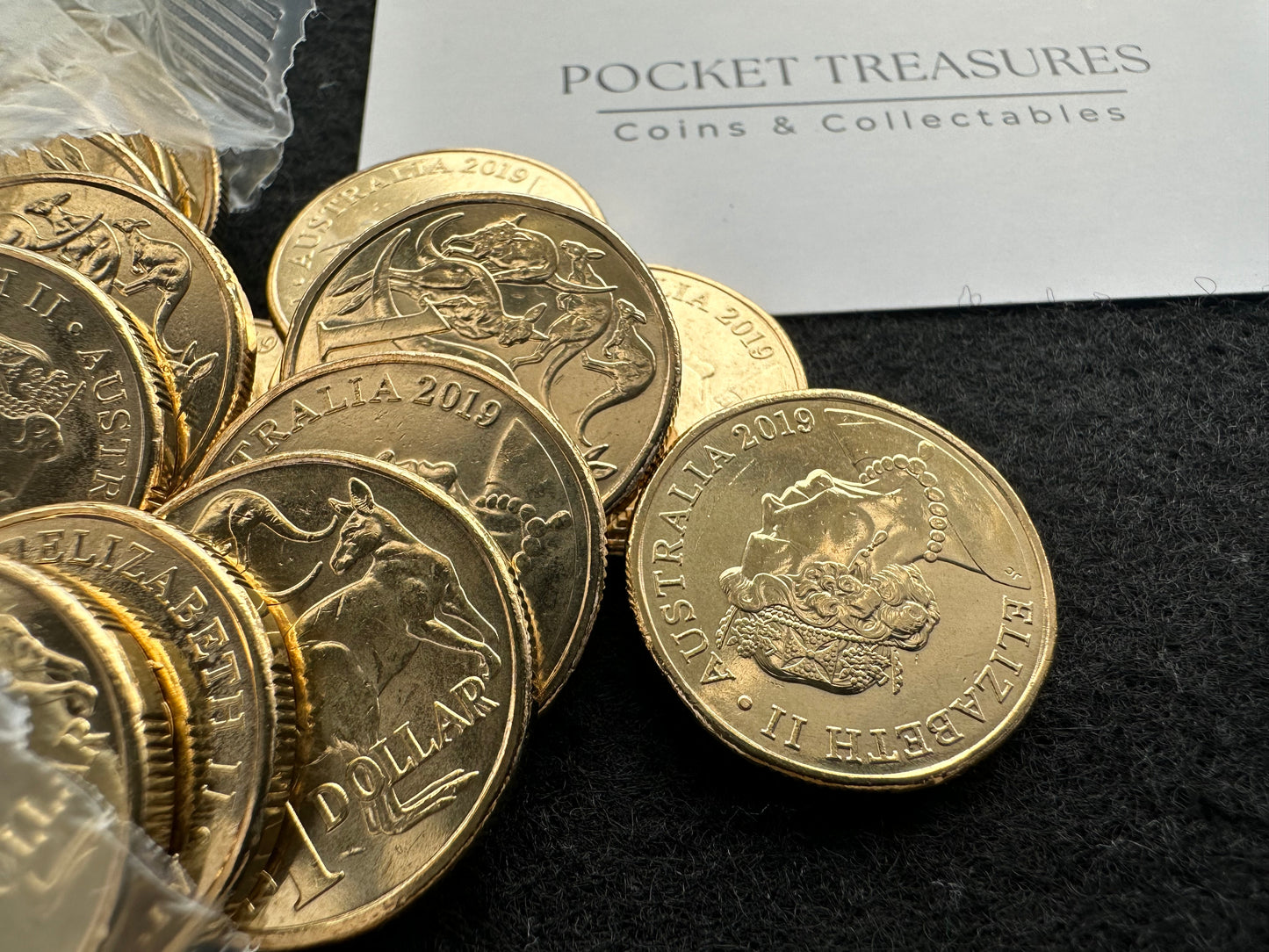 2019 $1 One Dollar Coin Jody Clark (JC) UNCIRCULATED - RARE LOW MINTAGE BRILLIANT LUSTRE