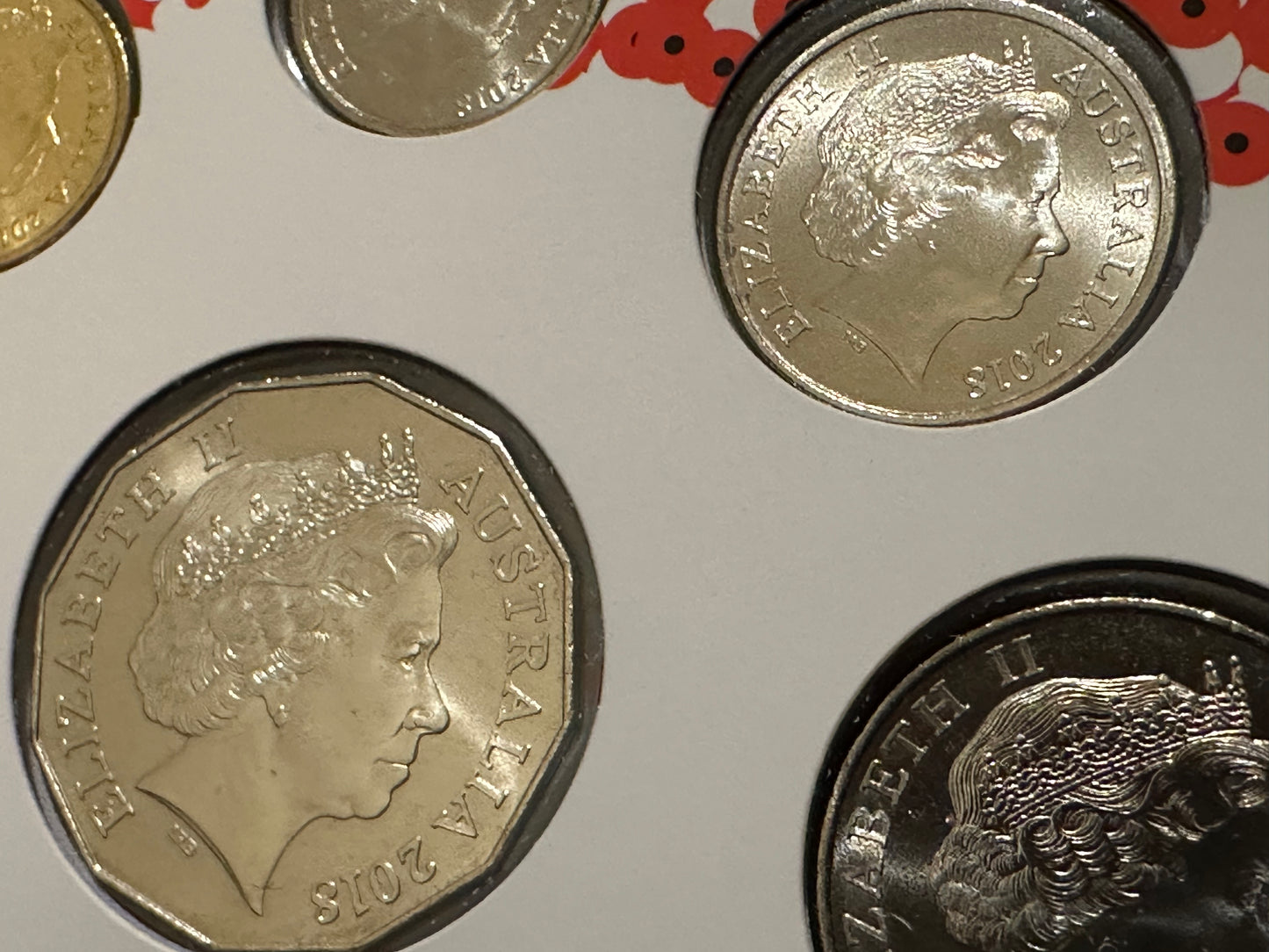 2018 Royal Australian Mint Armistice 100 Years On Uncirculated Six Coin Year Set