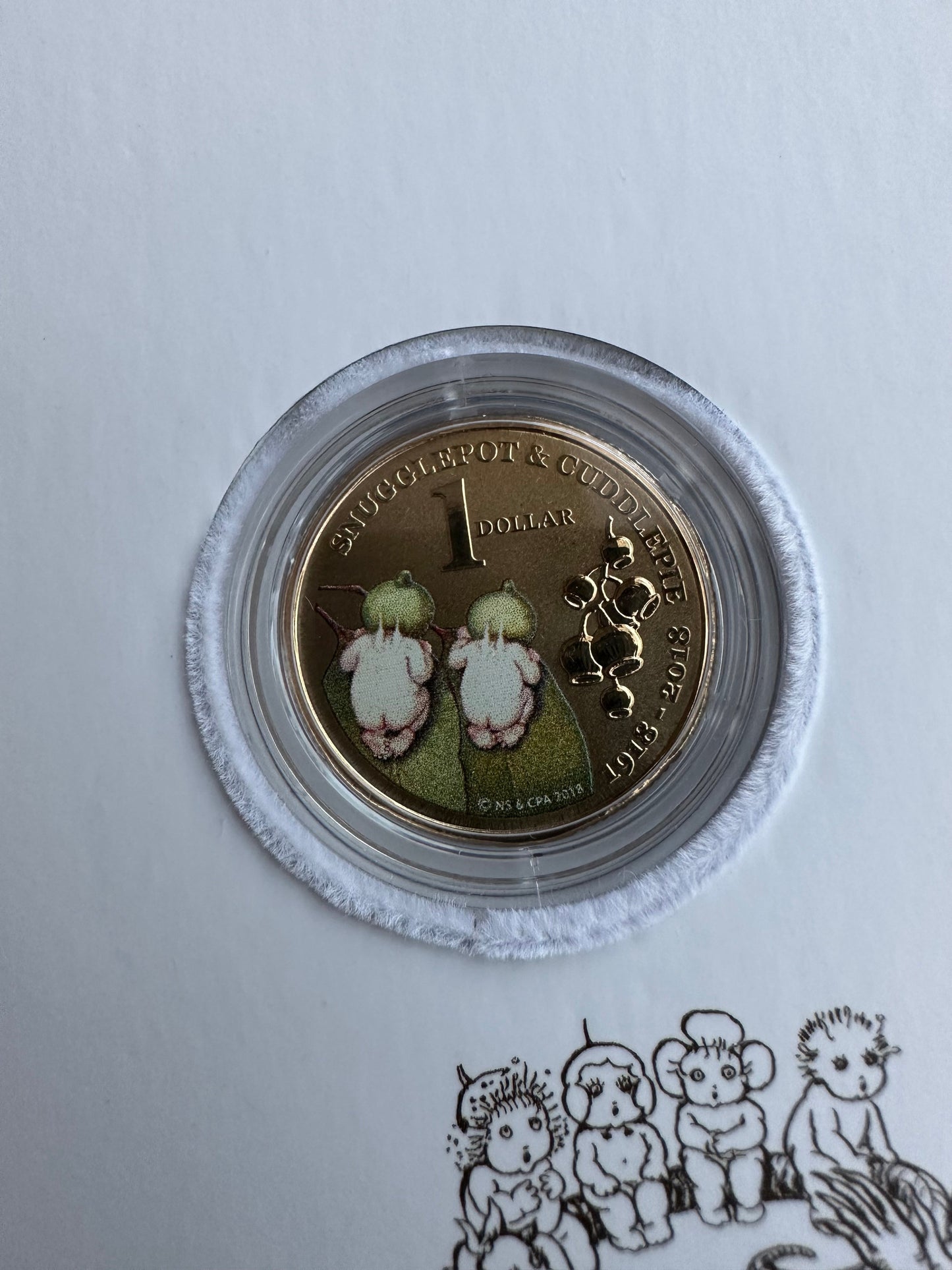 2018 $1 Australian Treasured Stories Uncirculated Two Coin Set