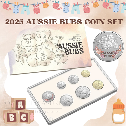 2025 Royal Australian Mint Baby Uncirculated Mint Year Set