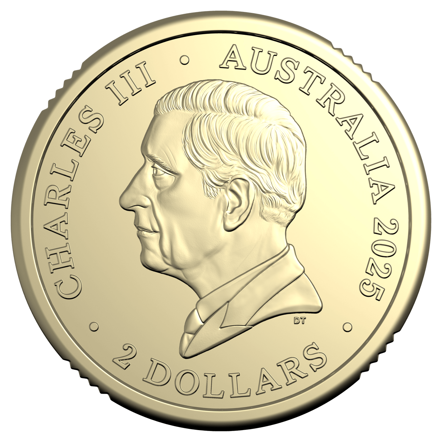 2025 $2 C Mintmark Coloured Poppy Wreath Coin