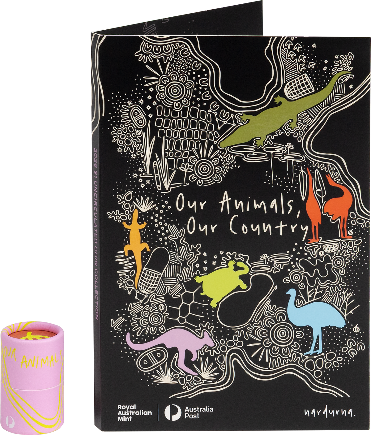 COMING SOON — 2026 Our Animals, Our Country $1 Collection Folder and Five-Coin Set