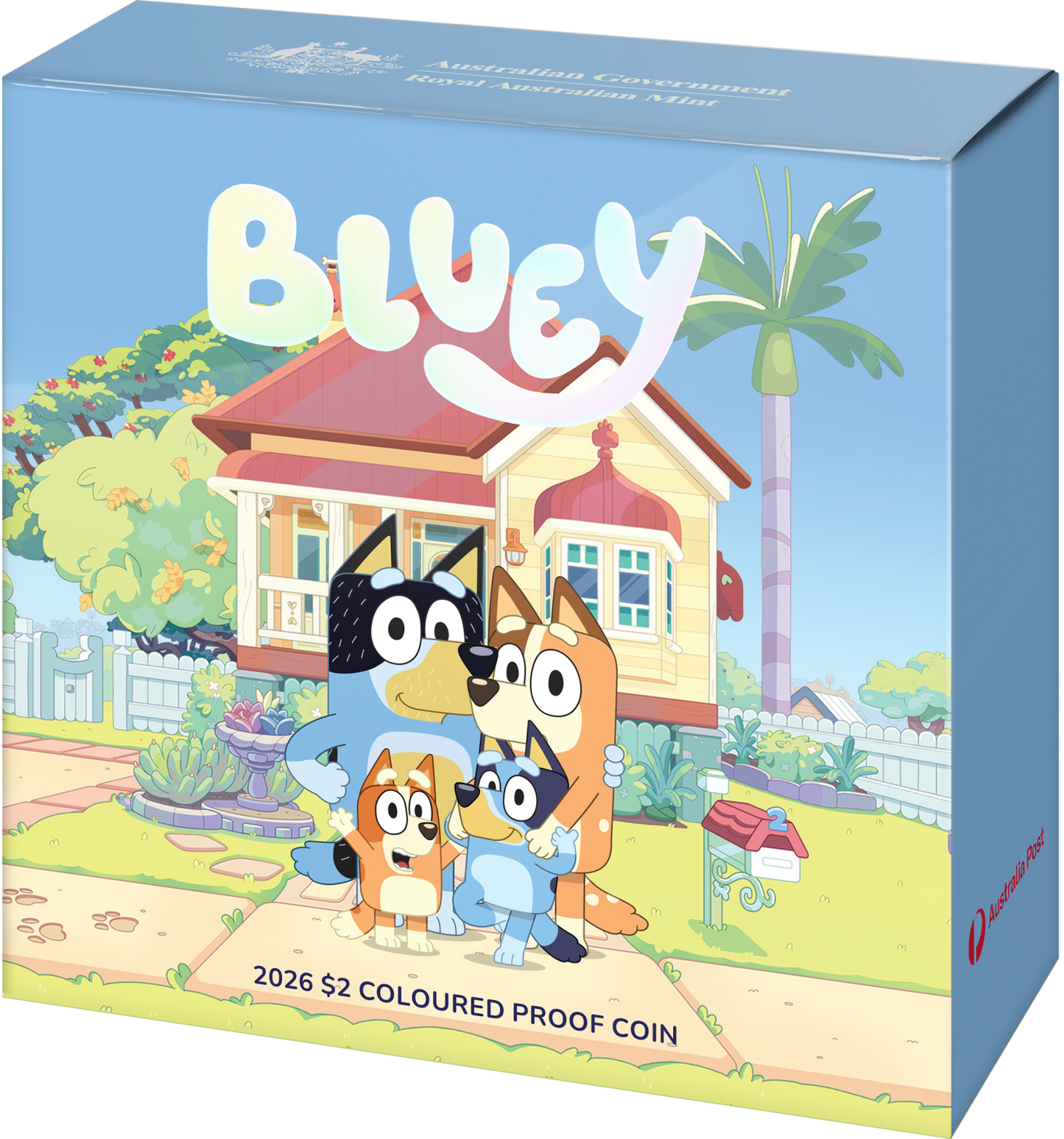 COMING SOON: 2026 Bluey Coloured Proof Coin – Premium Collector Edition