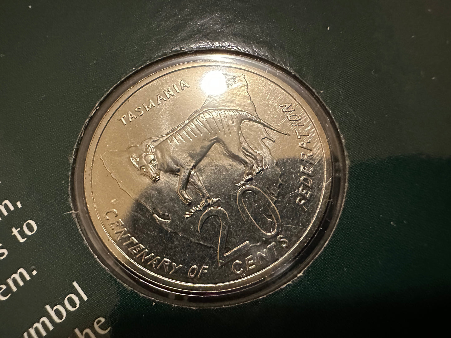 2001 Centenary of Federation 20 Coin Uncirculated Collection in Folder