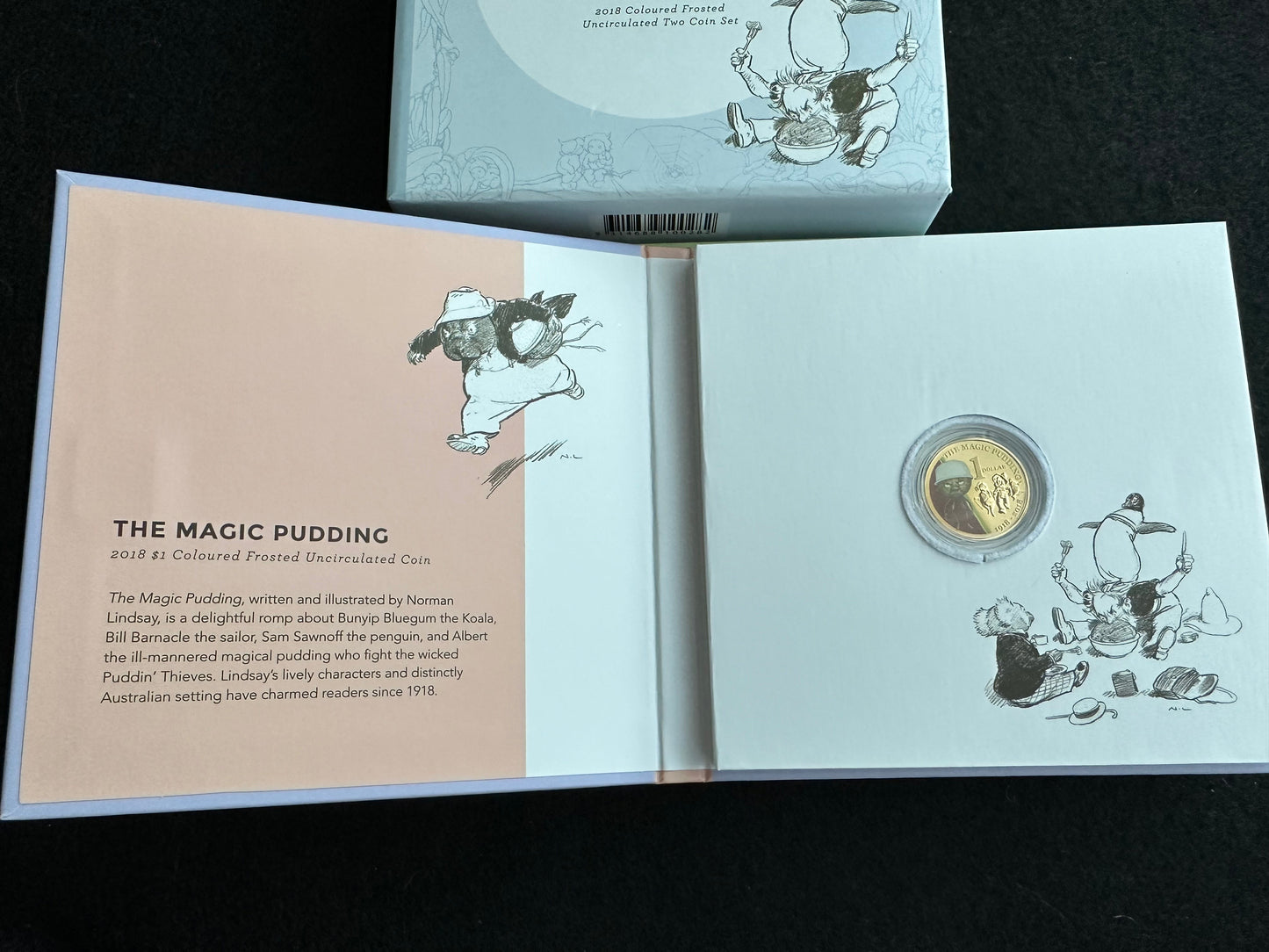 2018 $1 Australian Treasured Stories Uncirculated Two Coin Set