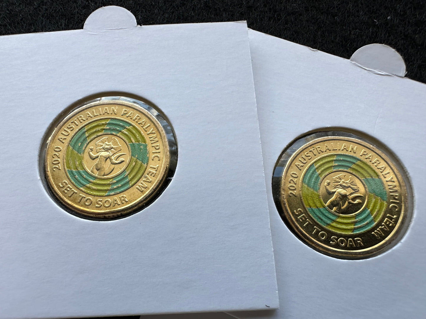 2020 $2 two dollar Tokyo Paralympics coin - Circulated