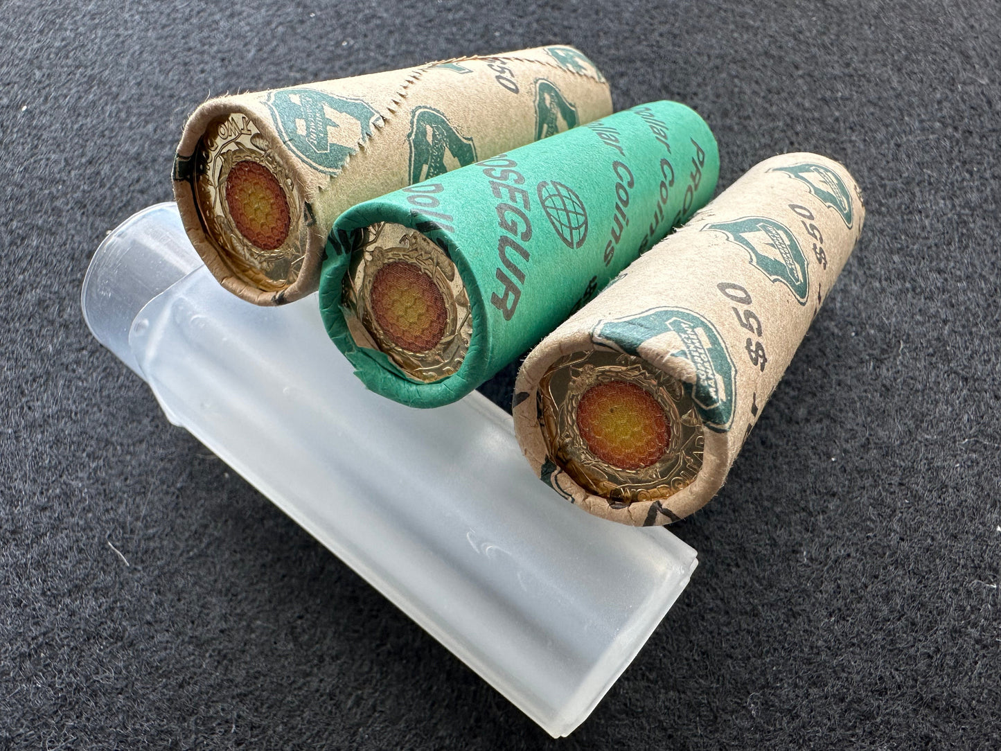 2022 Honey Bee $2 Security rolls Head/Tails