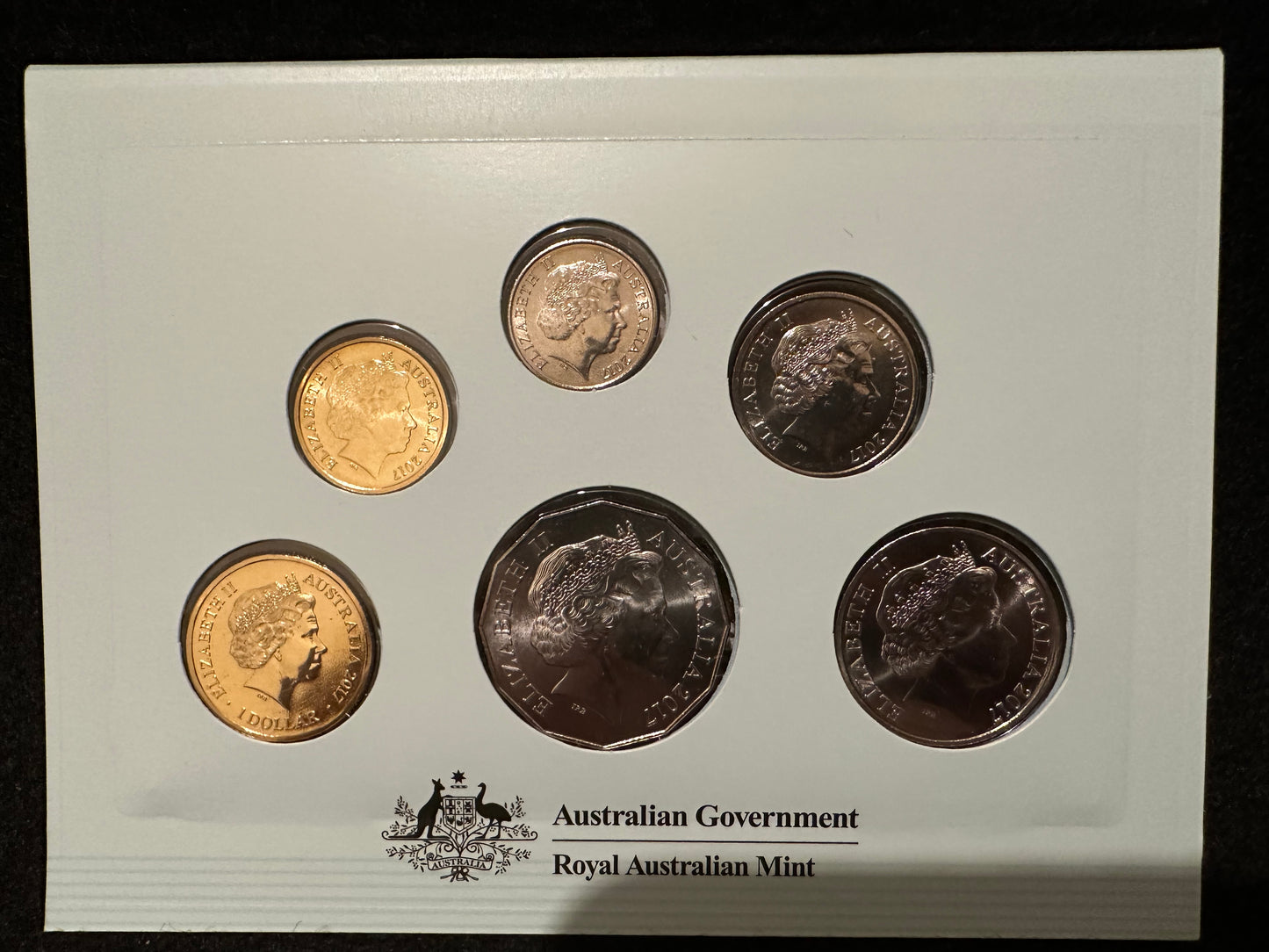 2017 Royal Australian Mint LEGENDS Centenary of the Trans Australian Railway Uncirculated Six Coin Year Set