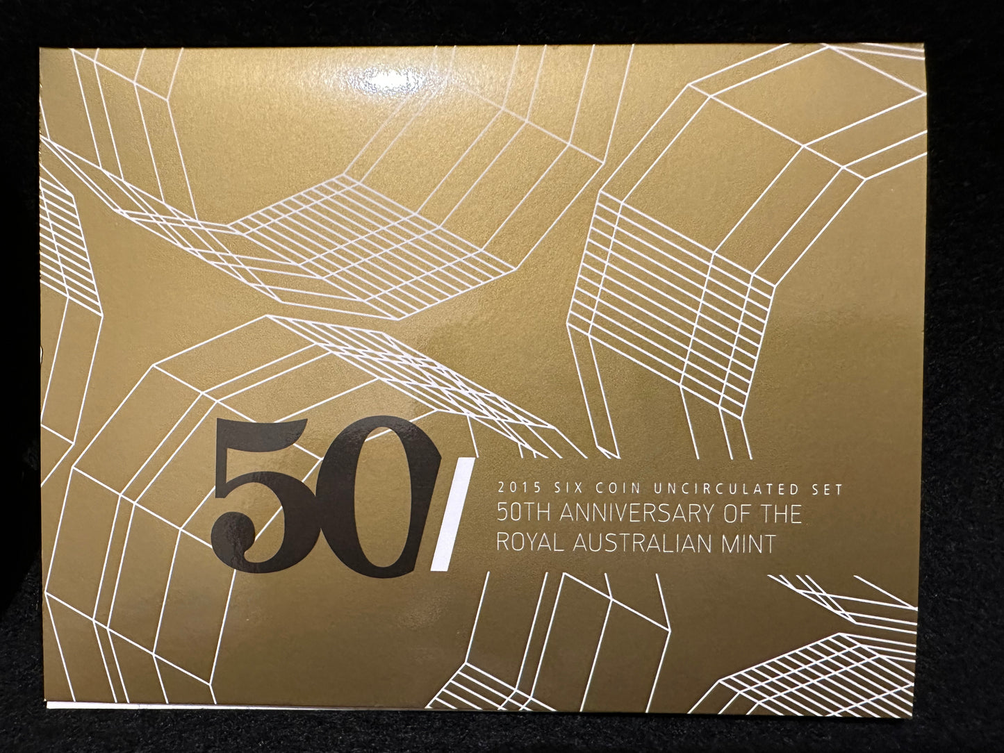 2015 Royal Australian Mint 40 Years Of The Royal Australian Mint Uncirculated Six Coin Set