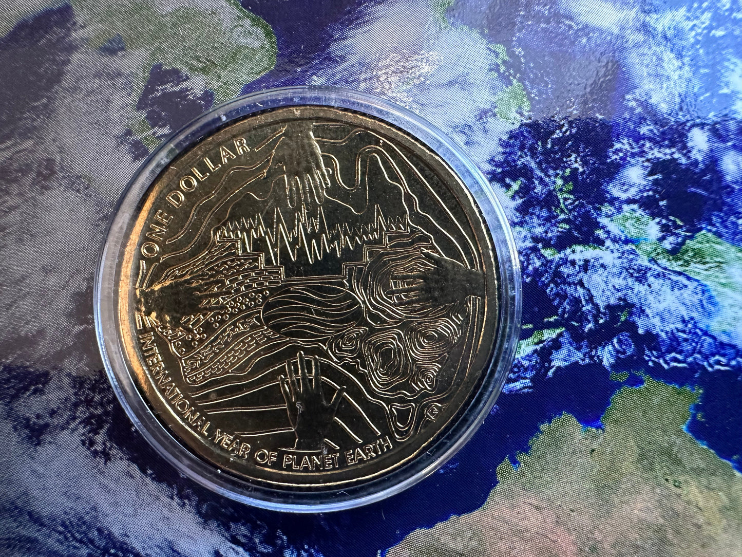 2008 International Year of Planet Earth Uncirculated RAMint 2 coin set