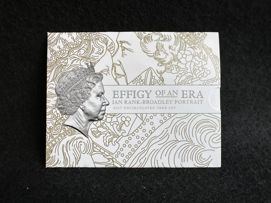 2017 Royal Australian Mint Effigy of an Era Ian Rank-Broadley Portrait Uncirculated Six Coin Year Set
