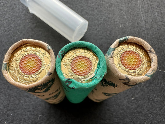 2022 Honey Bee $2 Security rolls Head/Tails