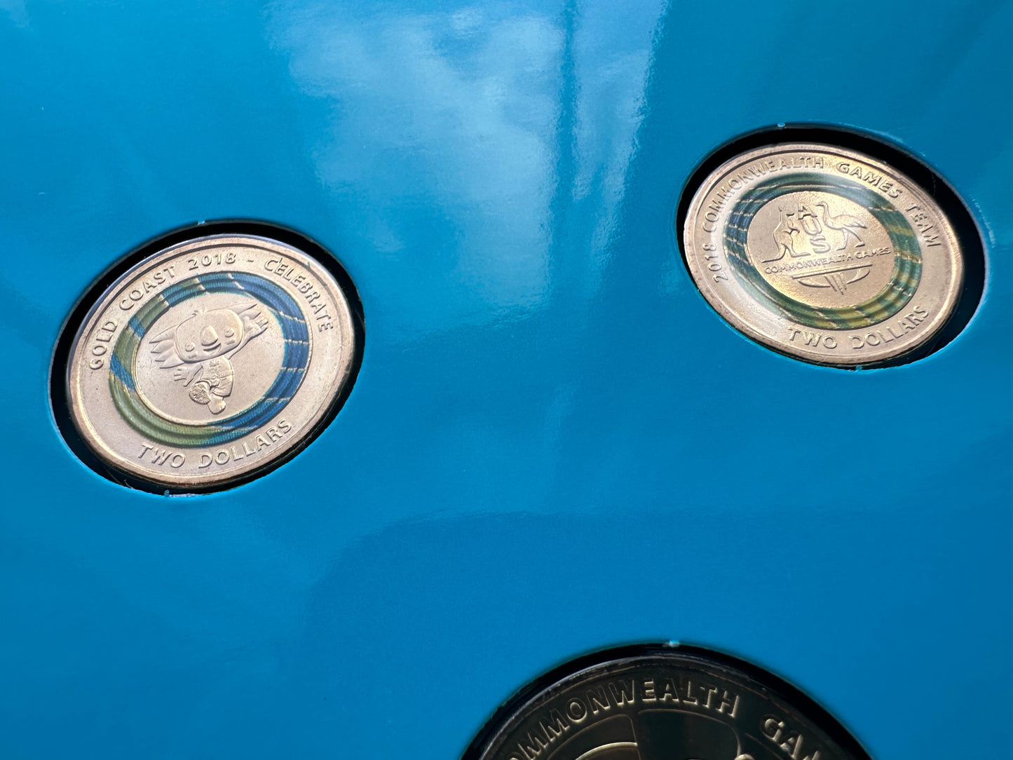 2018 Gold Coast Games XXI Commonwealth Games 7 coin set