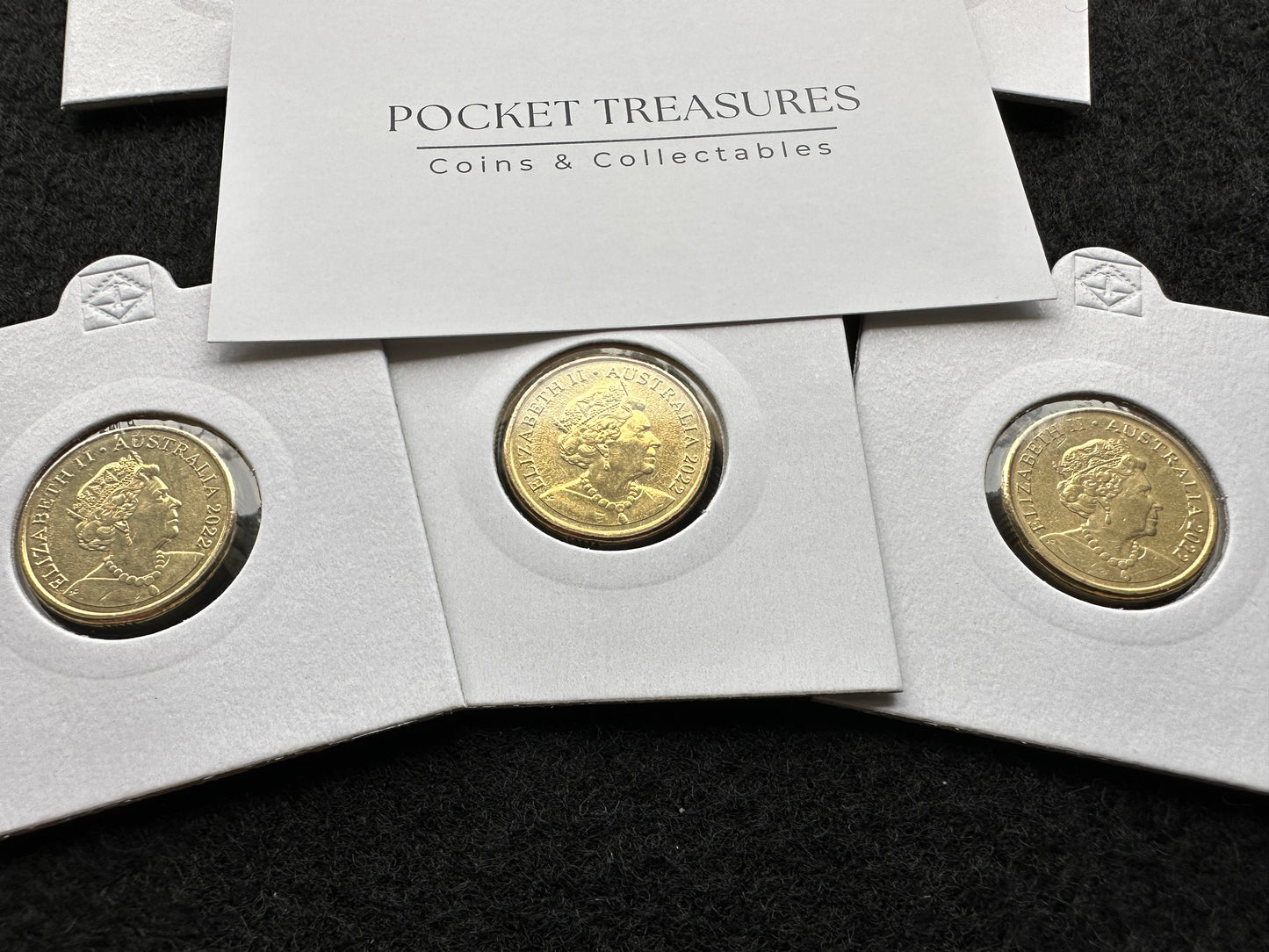 2022 $2 two dollar Commonwealth Games Letter U coin - Circulated