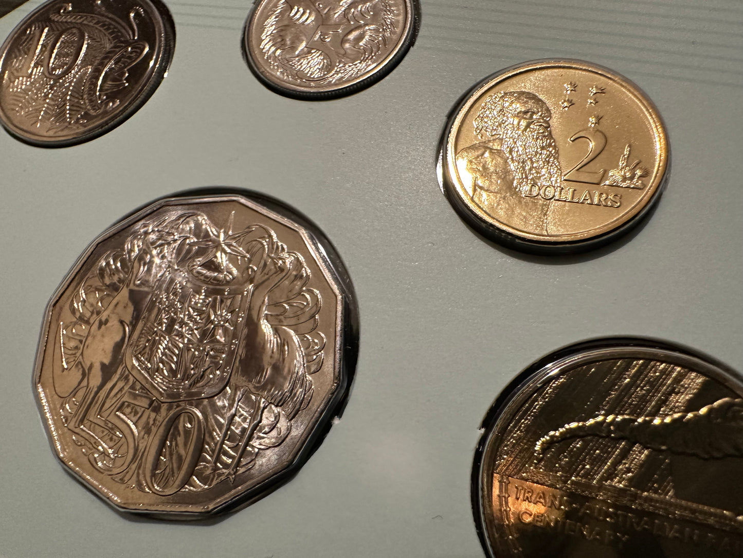 2017 Royal Australian Mint LEGENDS Centenary of the Trans Australian Railway Uncirculated Six Coin Year Set