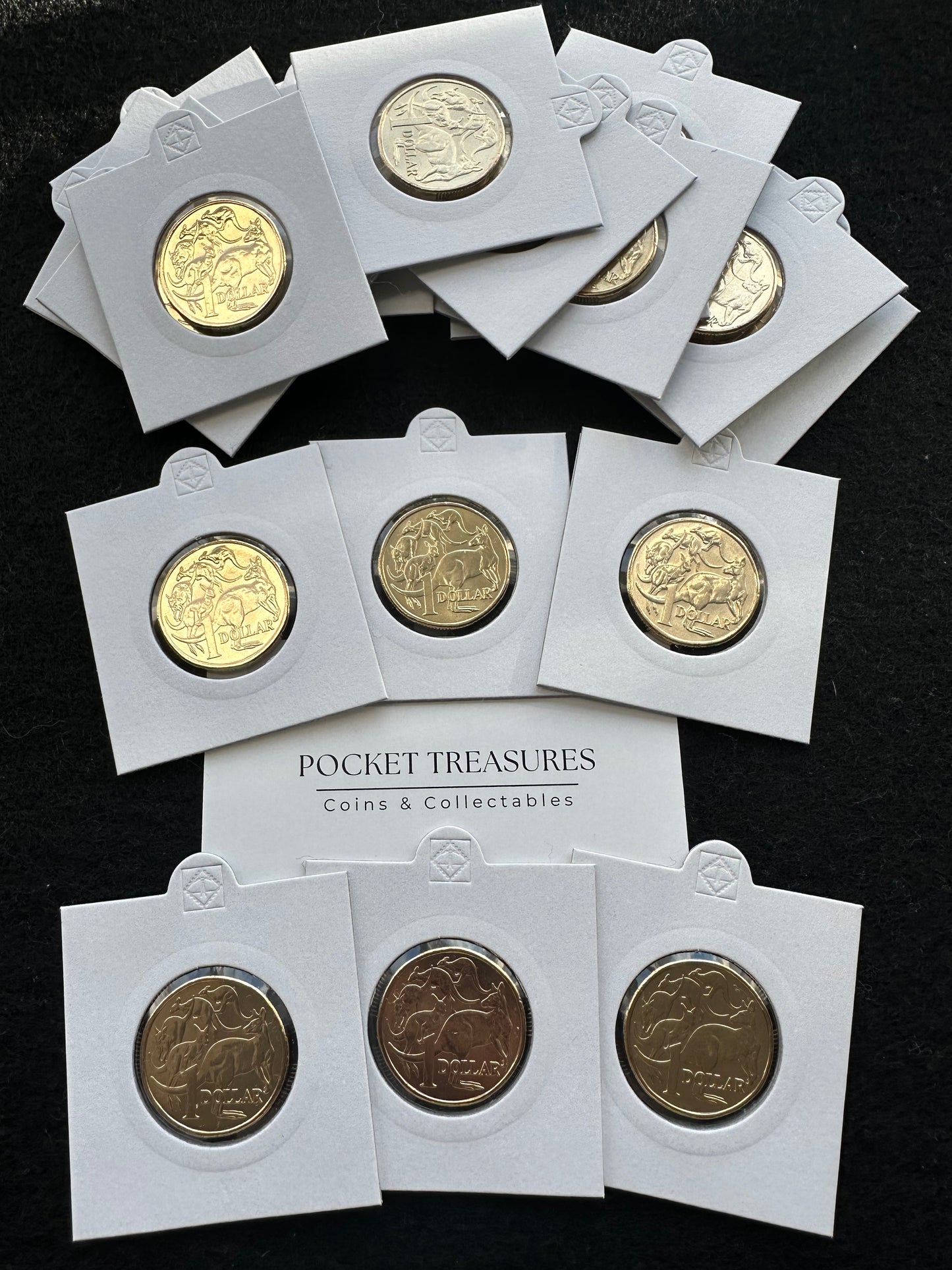 2019 $1 One Dollar Coin Jody Clark (JC) UNCIRCULATED - RARE LOW MINTAGE BRILLIANT LUSTRE