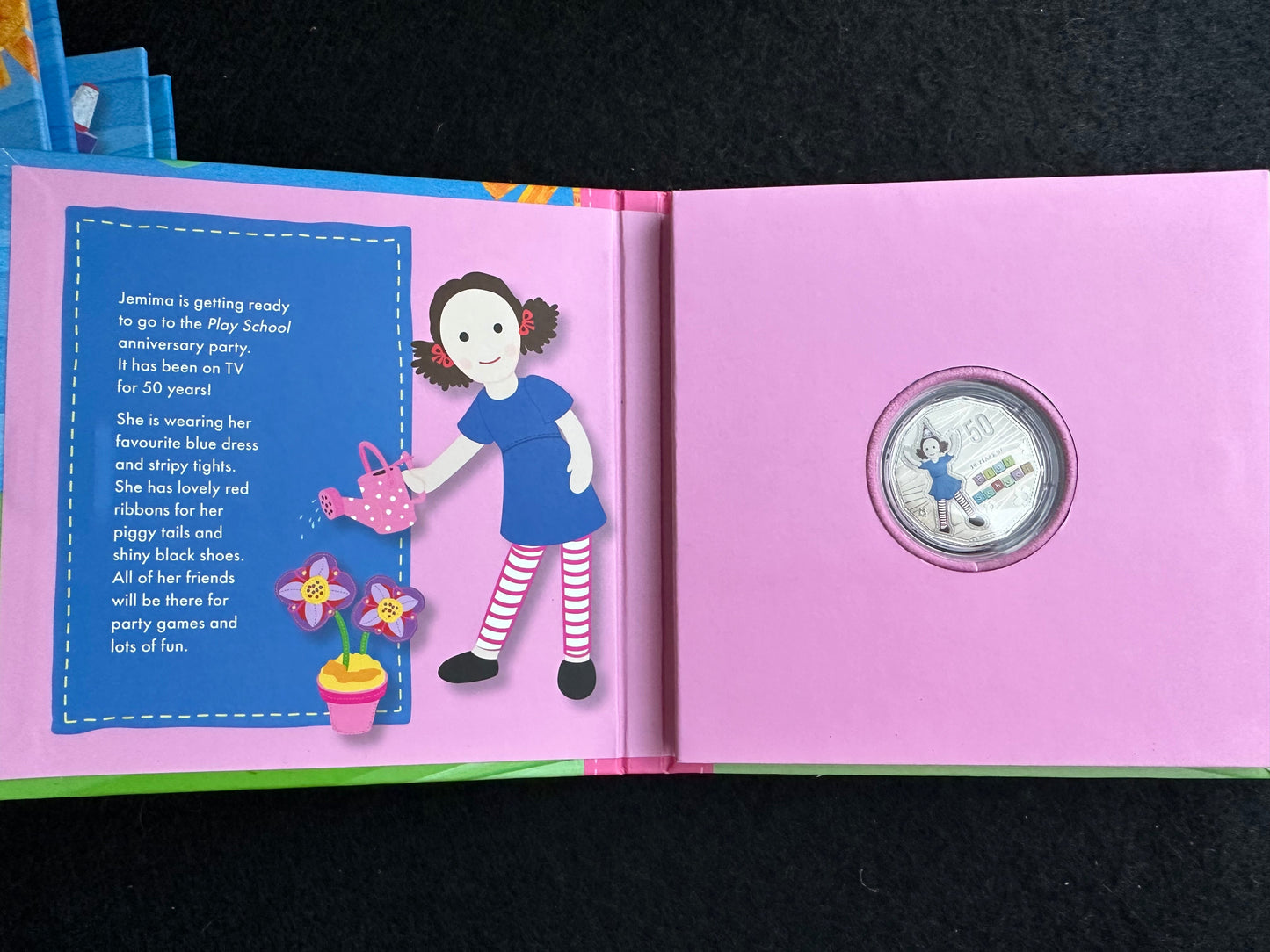 2016 50 Years of Play School – Three 50 Cent Coloured Coin Boxed Set