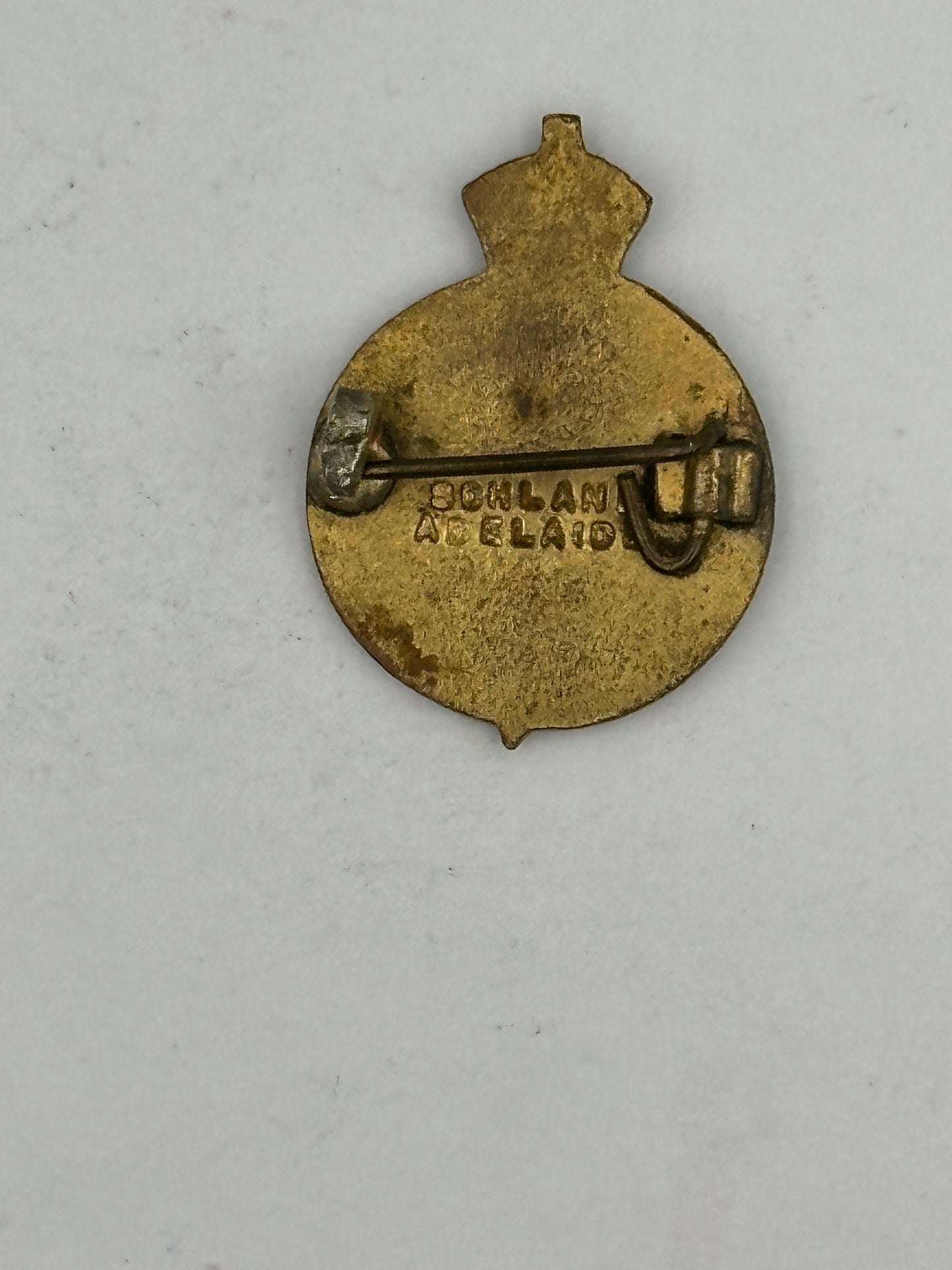 VINTAGE Royal Association Of Justices Of South Australia Badge Made By A.J. Parkes