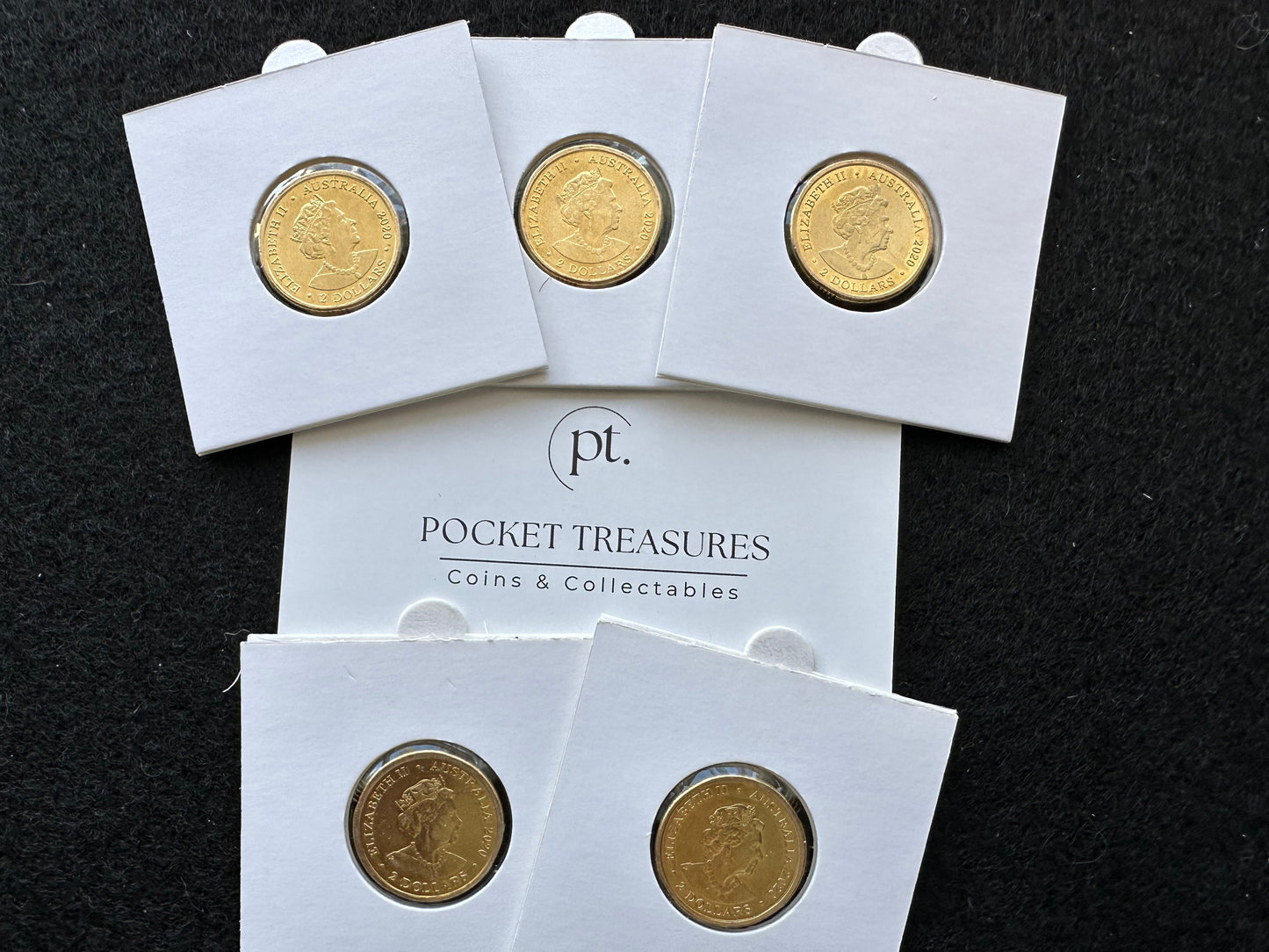2020 $2 two dollar Tokyo Paralympics coin - Circulated
