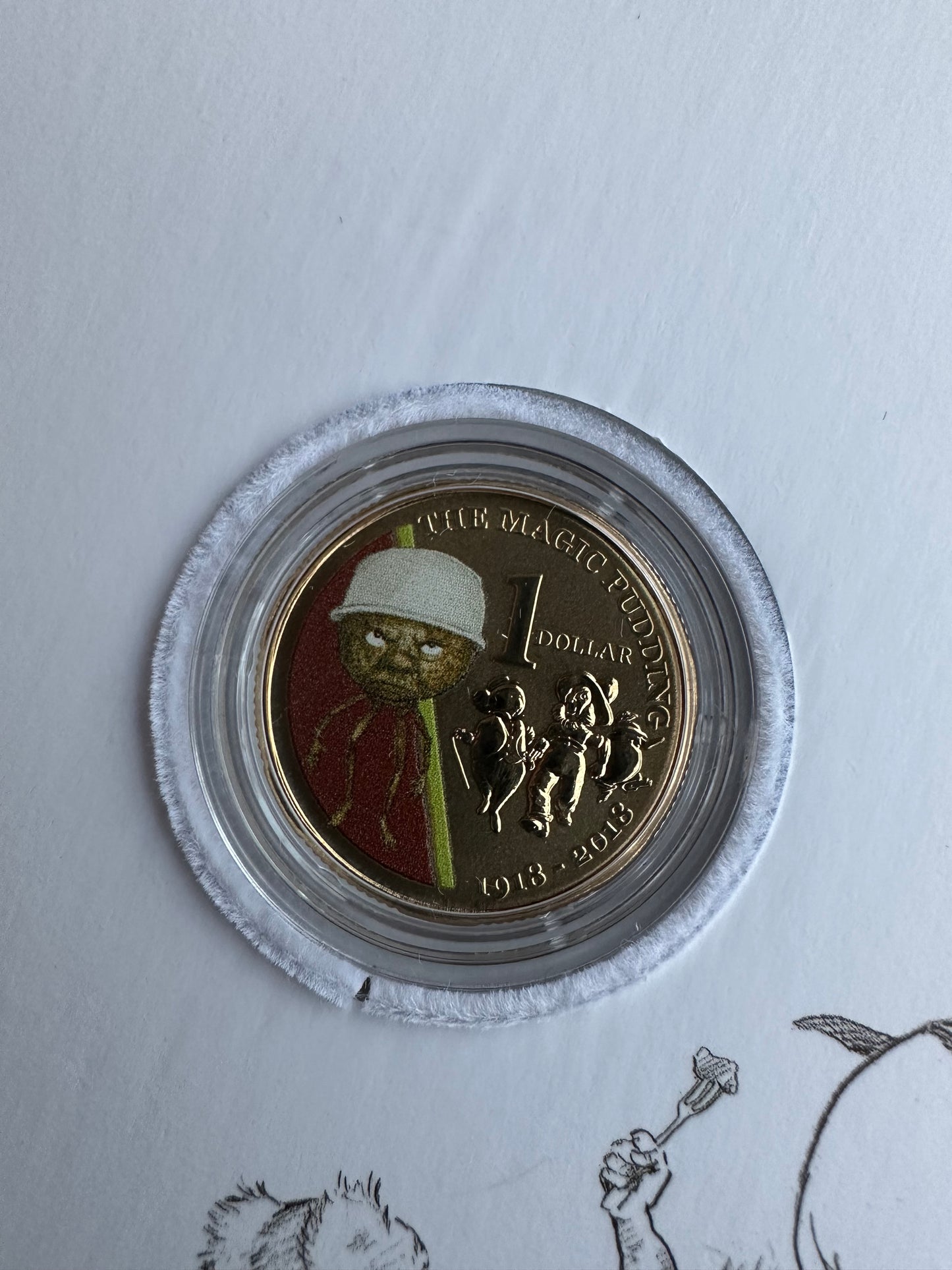 2018 $1 Australian Treasured Stories Uncirculated Two Coin Set