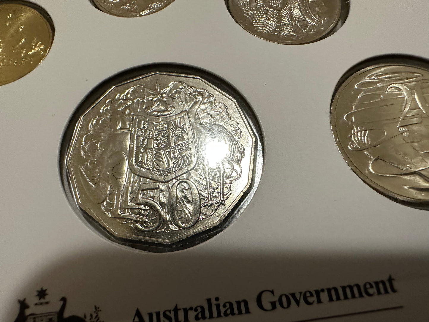 2019 Royal Australian Mint Effigies Over Time 6 coin set