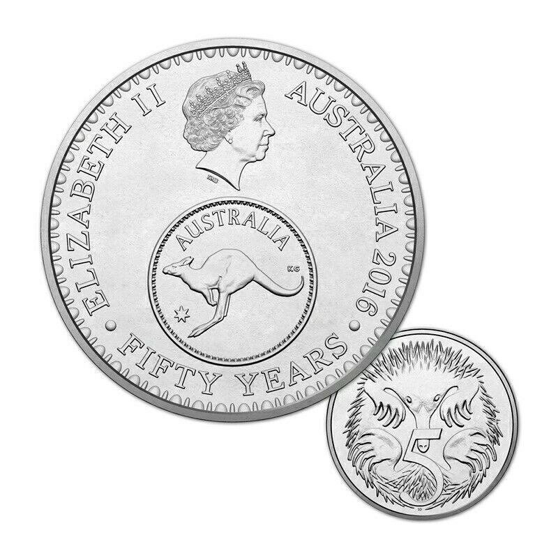 2016 5 cent Changeover Circulated Coin