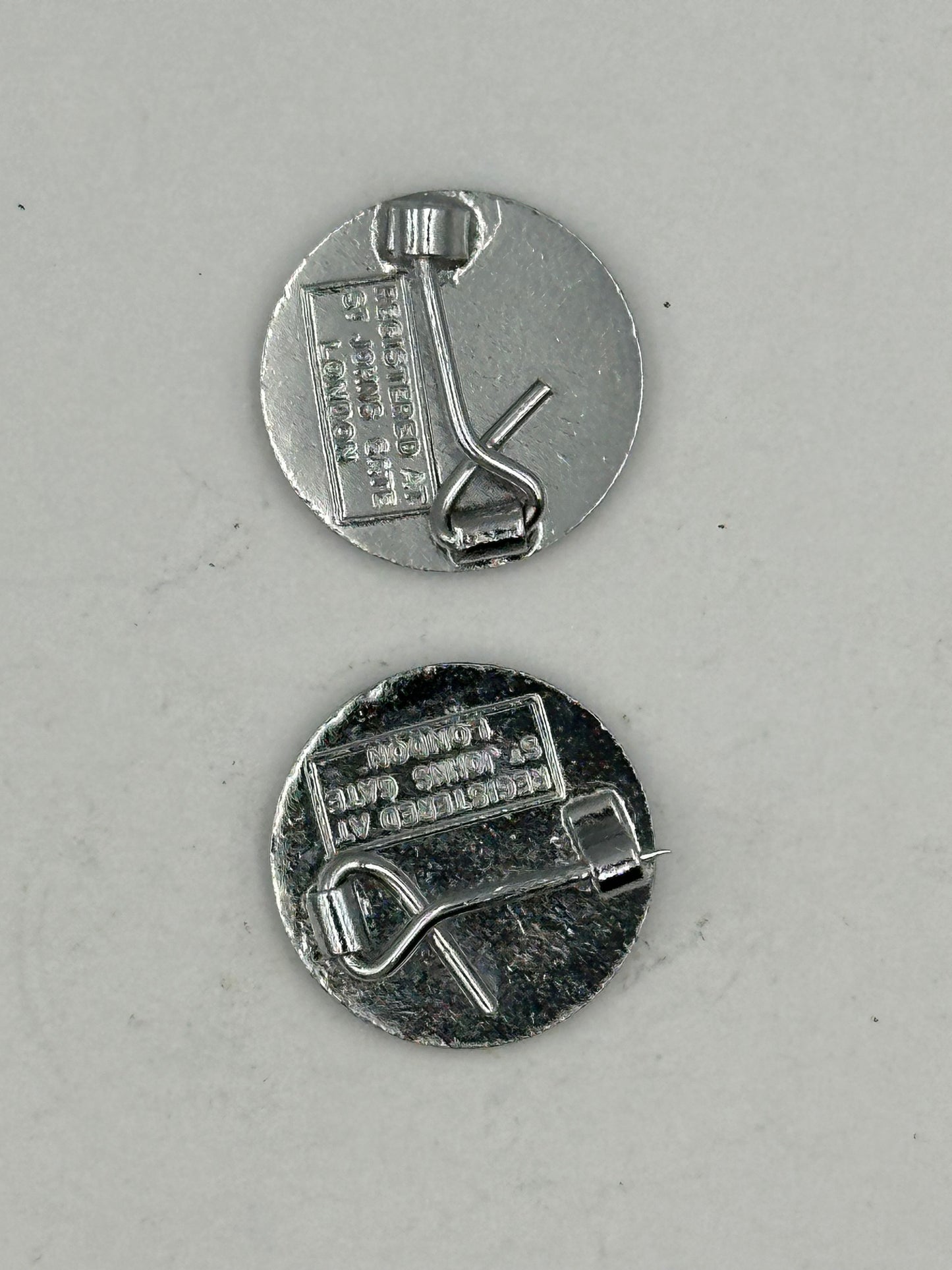 Pair of Order of St. John Enamel Lapel Pins
