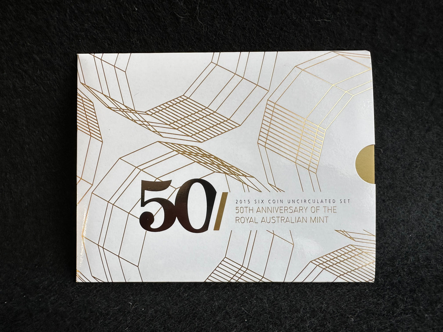 2015 Royal Australian Mint 40 Years Of The Royal Australian Mint Uncirculated Six Coin Set