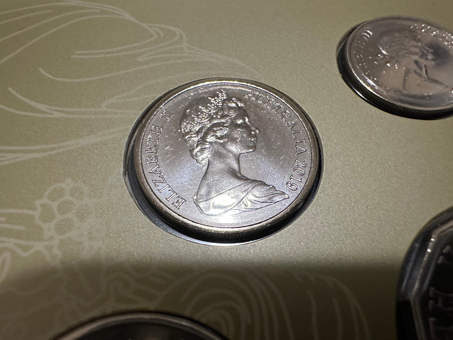 2019 Royal Australian Mint Effigies Over Time 6 coin set