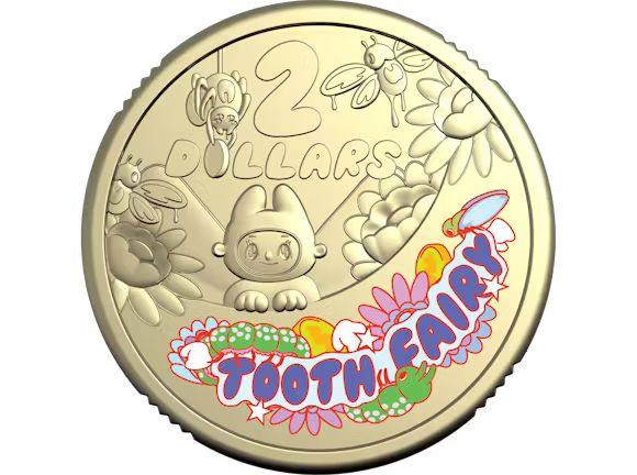 2026 $2 Tooth Fairy Coloured Coin