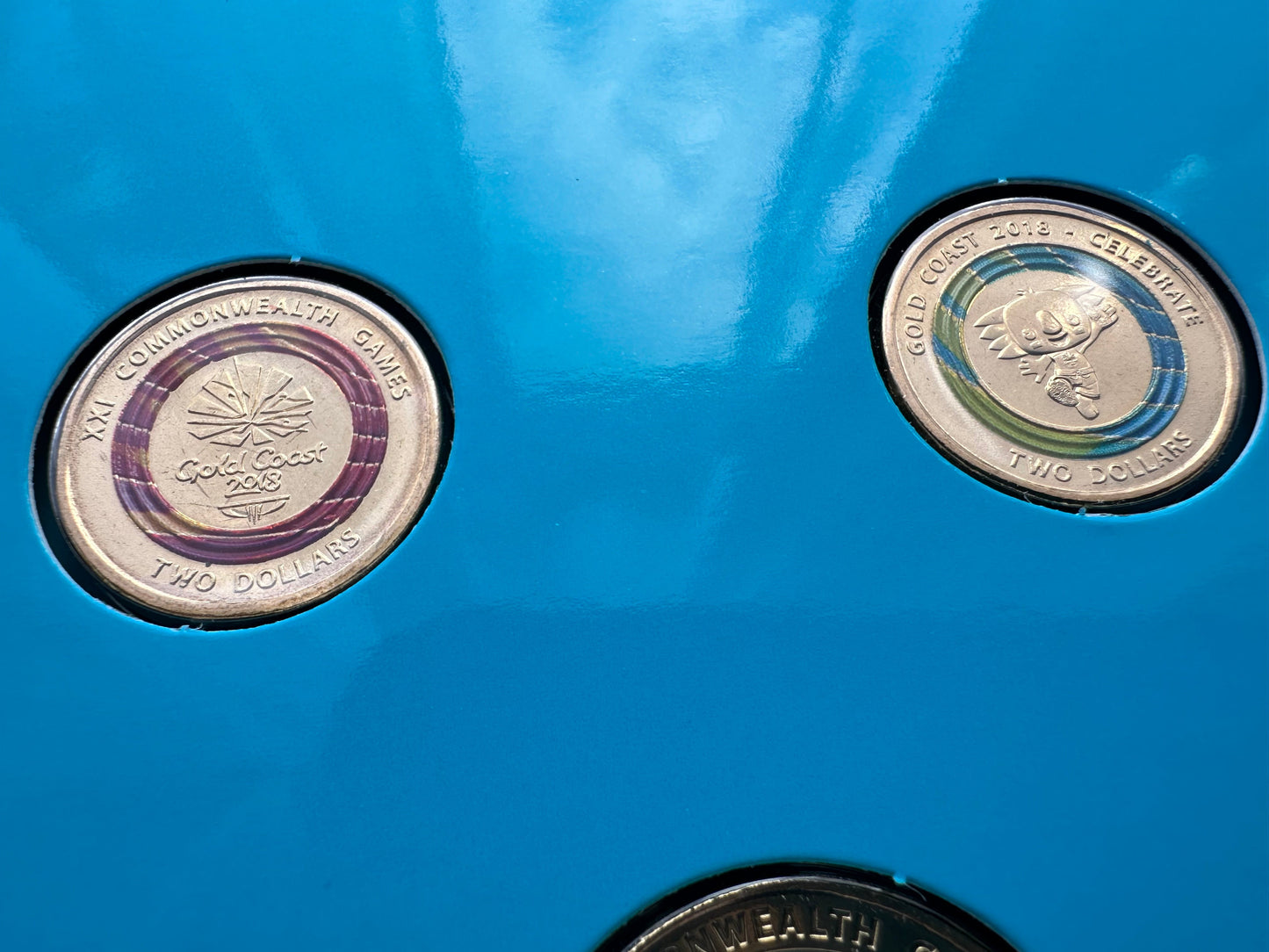 2018 Gold Coast Games XXI Commonwealth Games 7 coin set