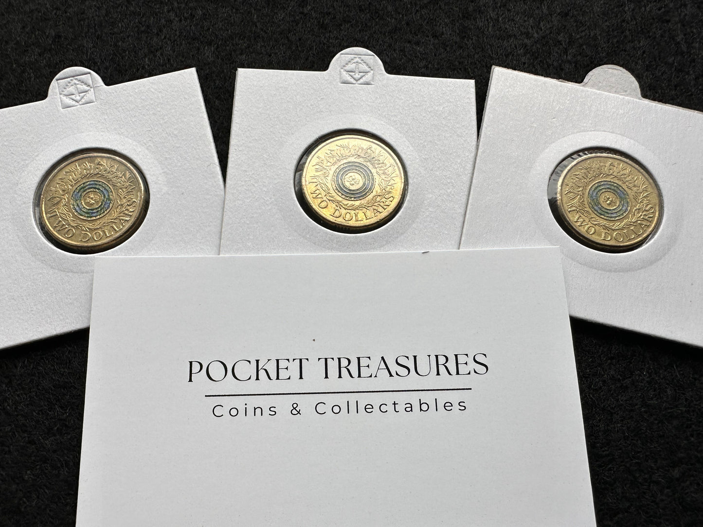2017 $2 two dollar coin REMEMBRANCE Rosemary - Low mintage - CIRCULATED