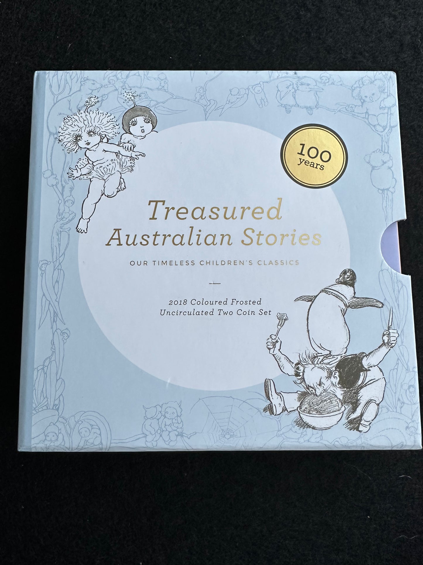 2018 $1 Australian Treasured Stories Uncirculated Two Coin Set