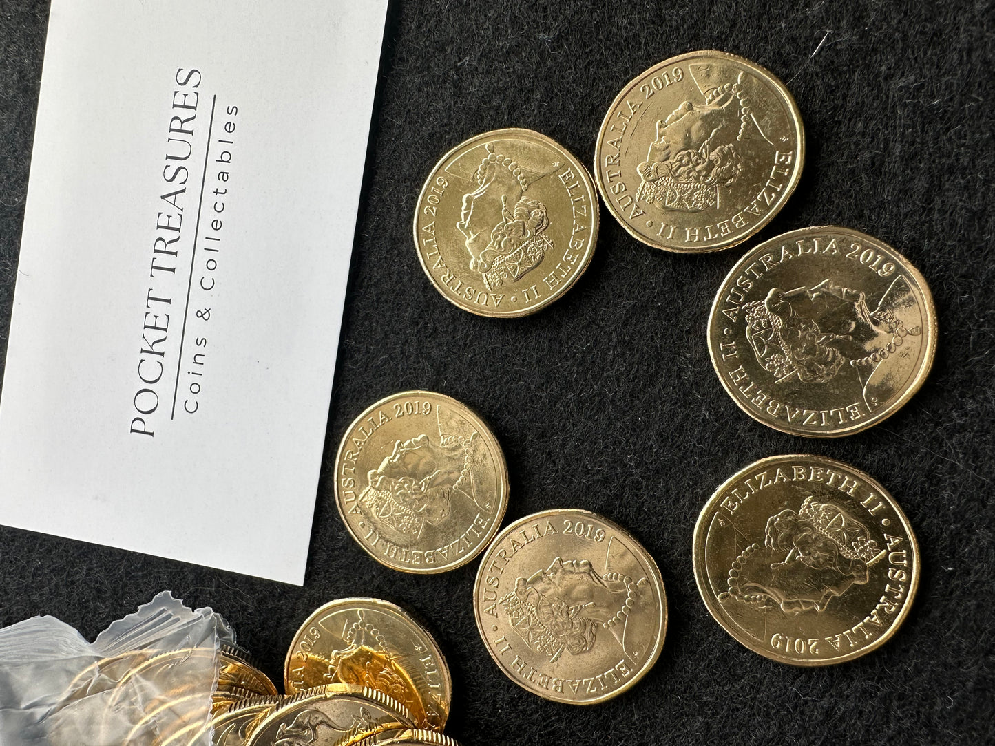 2019 $1 One Dollar Coin Jody Clark (JC) UNCIRCULATED - RARE LOW MINTAGE BRILLIANT LUSTRE
