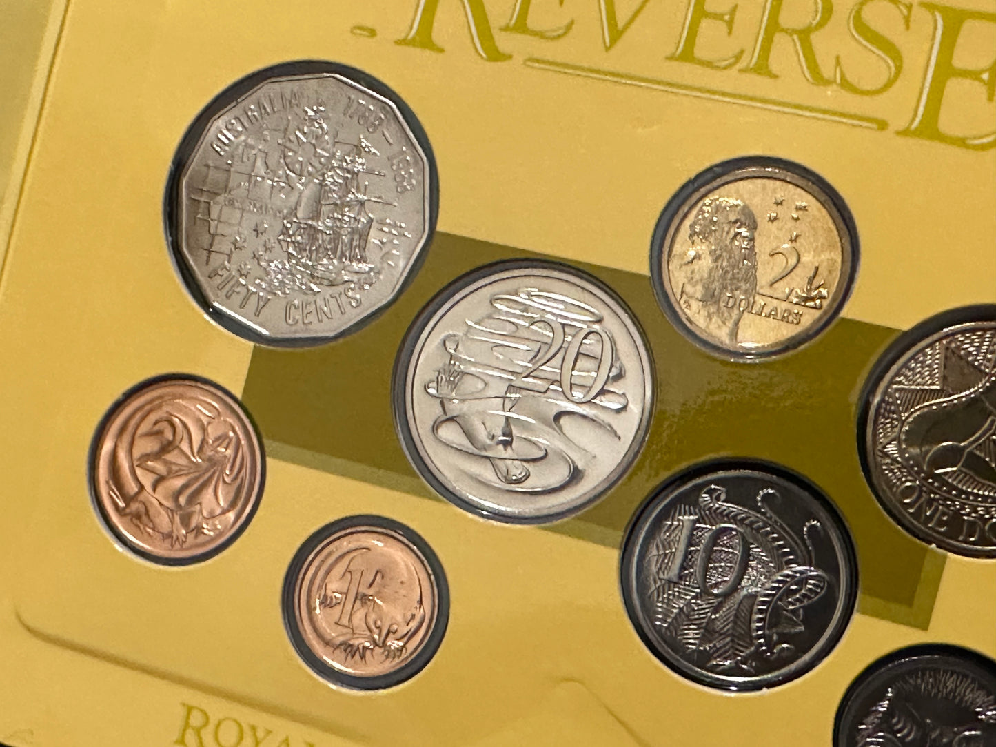 1988 Royal Australian Mint Uncirculated Eight Coin Year Set