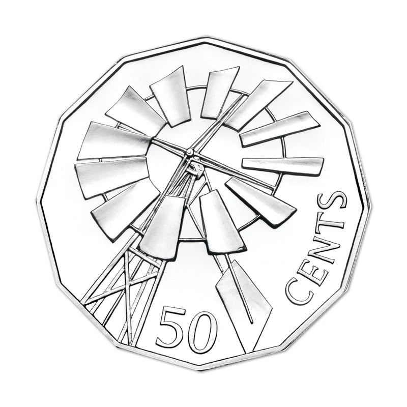 2002 Australian 50 cent coin - Year of the Outback - CIRCULATED