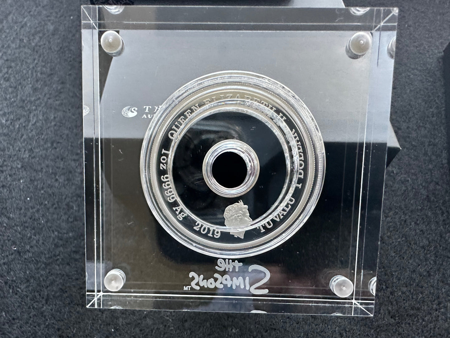 2019 The Simpsons - Donut 1oz Silver Proof Coin