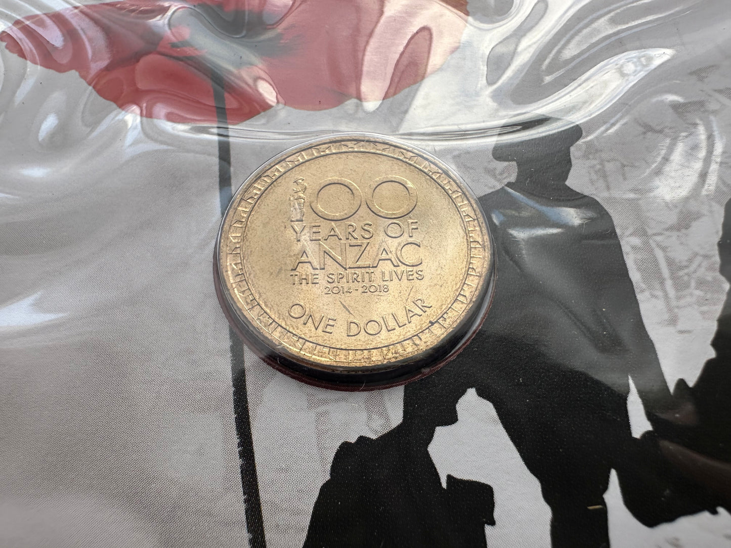 2016 $1 ANZAC Remembrance Lest We Forget PNC
