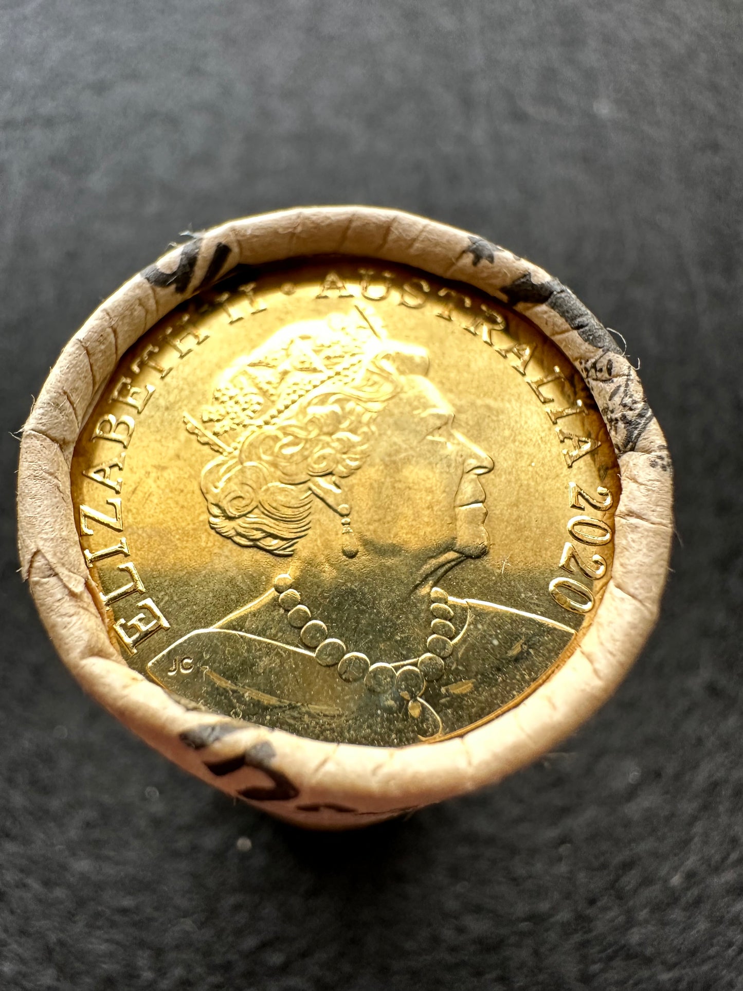 2020 Qantas Centenary One Dollar ($1) Uncirculated Australian Decimal Mint Roll