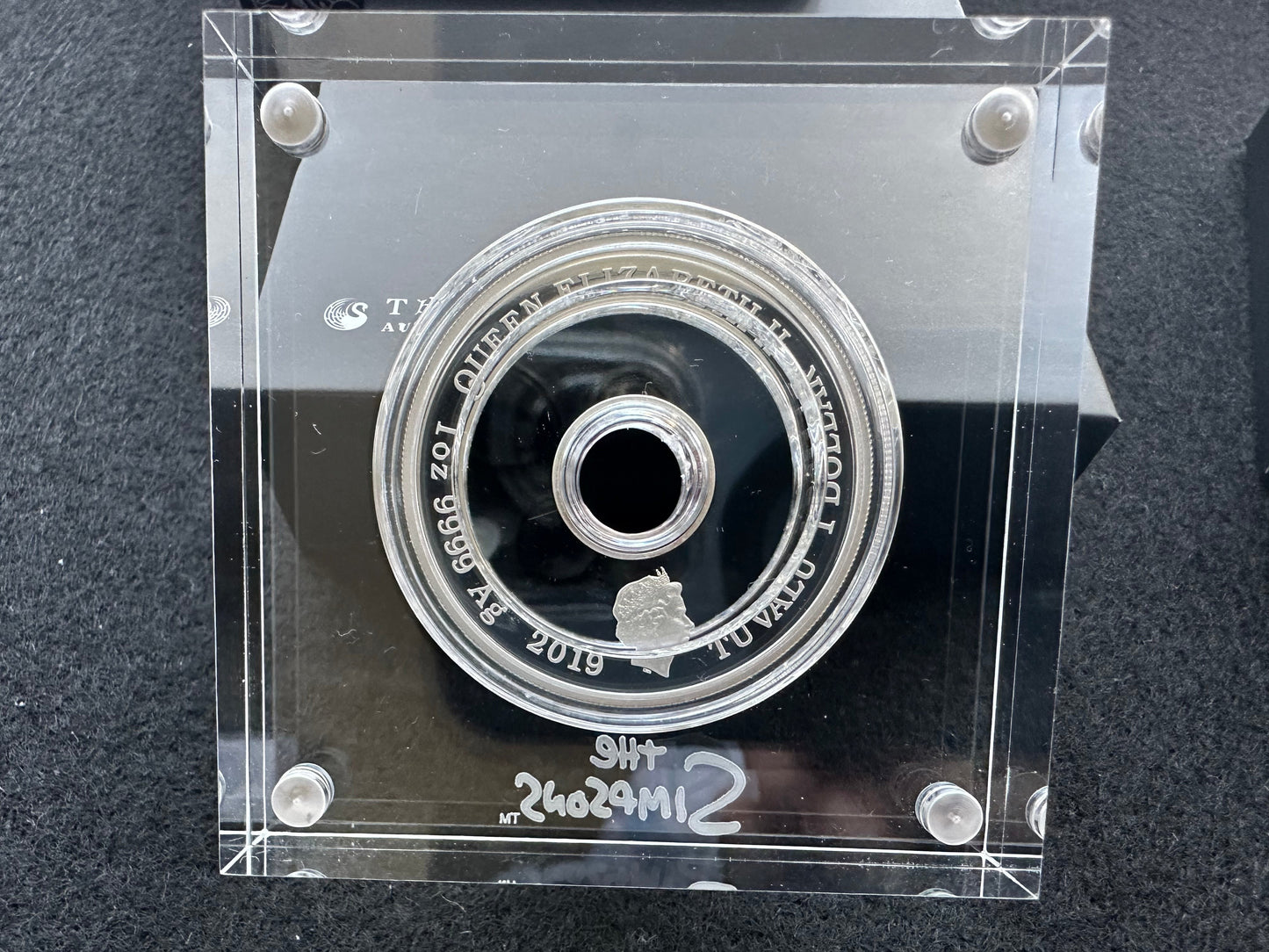 2019 The Simpsons - Donut 1oz Silver Proof Coin