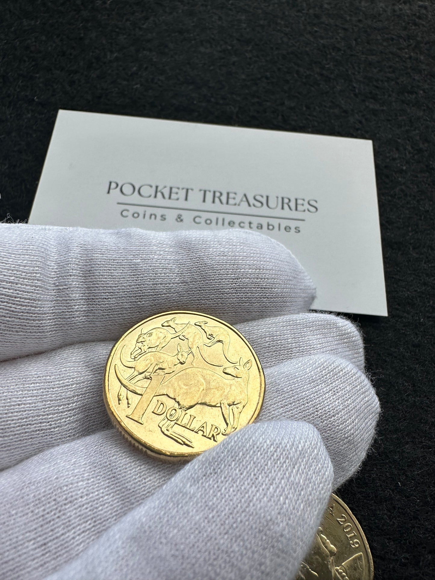 2019 $1 One Dollar Coin Jody Clark (JC) UNCIRCULATED - RARE LOW MINTAGE BRILLIANT LUSTRE