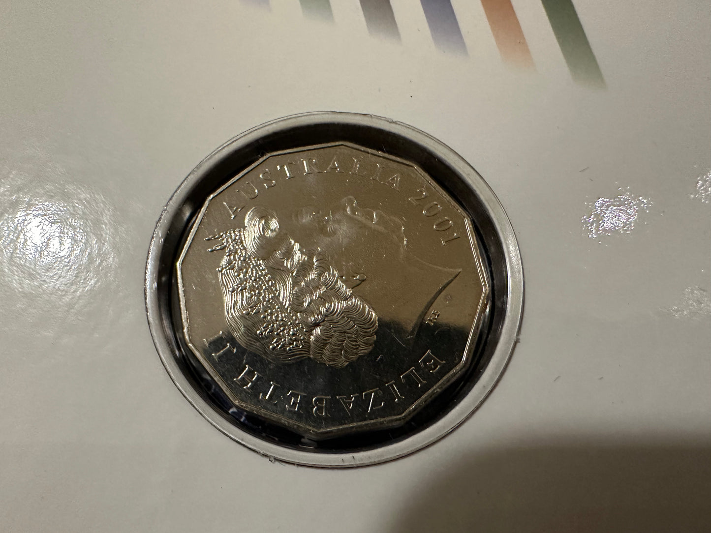 2001 Centenary of Federation 20 Coin Uncirculated Collection in Folder