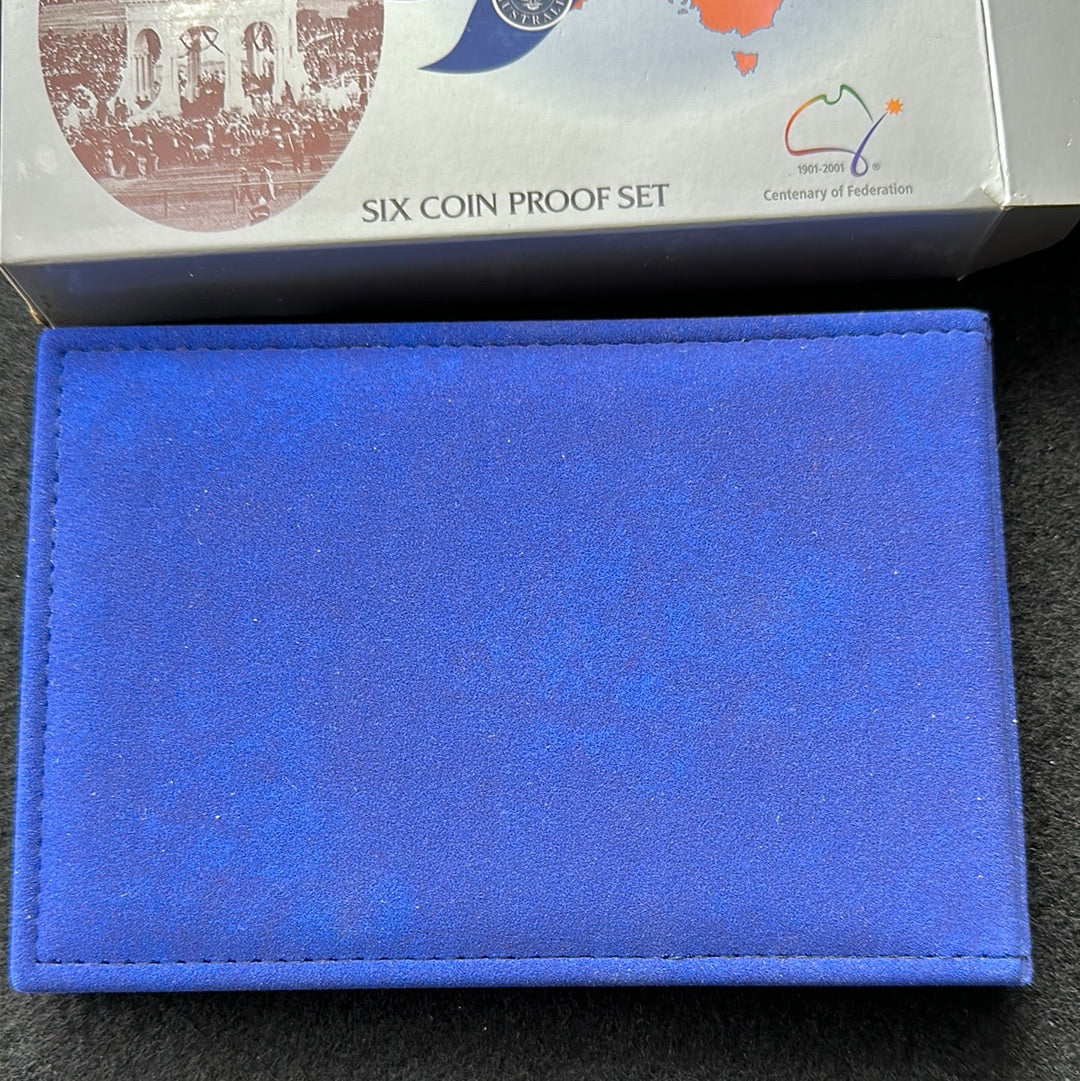 2001 Royal Australian Mint 6 Coin Proof Set