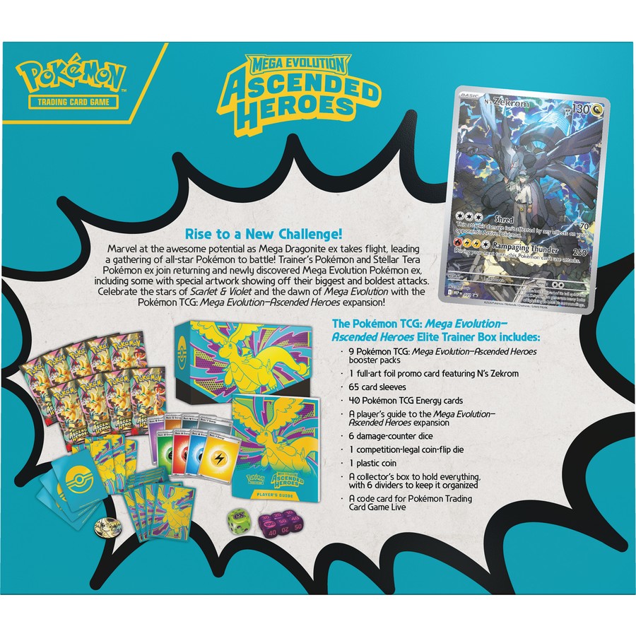 COMING SOON: Pokemon TCG - Ascended Heroes Elite Trainer Box